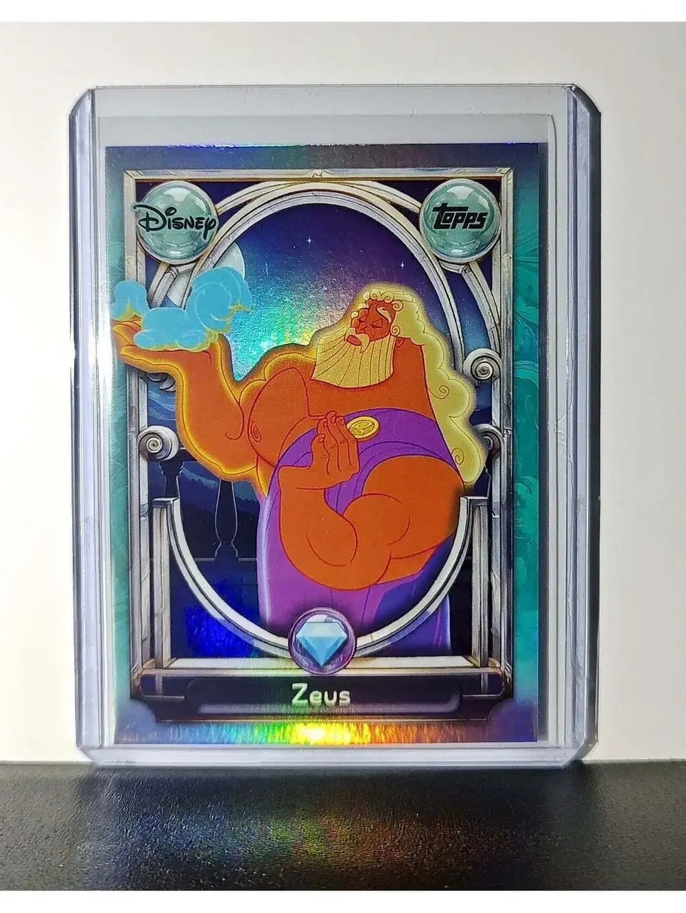 Zeus 2025 Topps Disney Wonder #134 Diamond Card Hercules